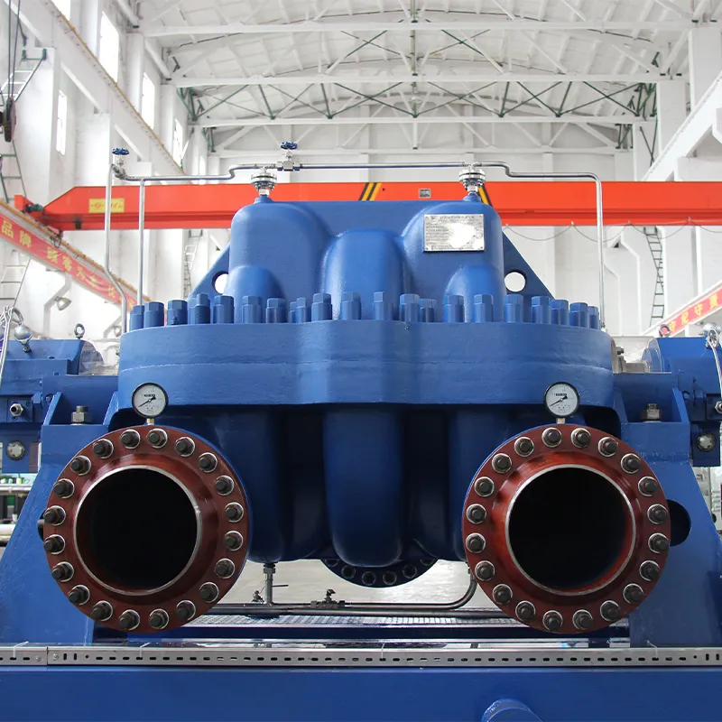 Центробежный насос с двусторонним всасыванием высокой производительности и напора (3)